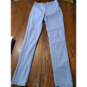Size 7 Encore Jeans Light Wash Stretch Denim Blue Jeans Mid Rise